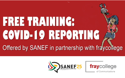 The South African National Editors’ Forum offers training on COVID-19 reporting