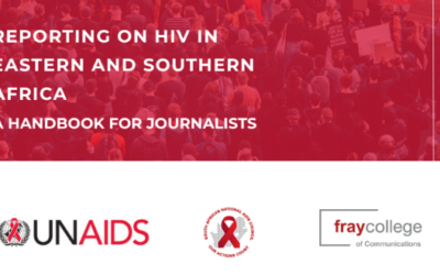 fraycollege, UNAIDS and SANAC launch new handbook on reporting on HIV in Eastern & Southern Africa