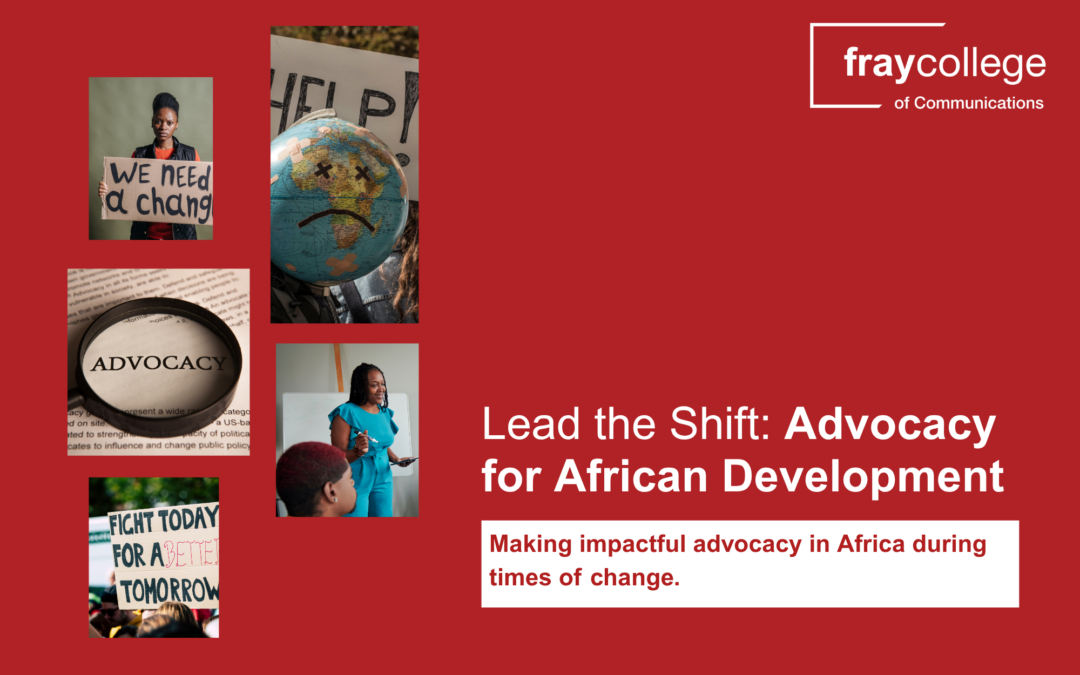 Lead the Shift: Advocacy for African Development